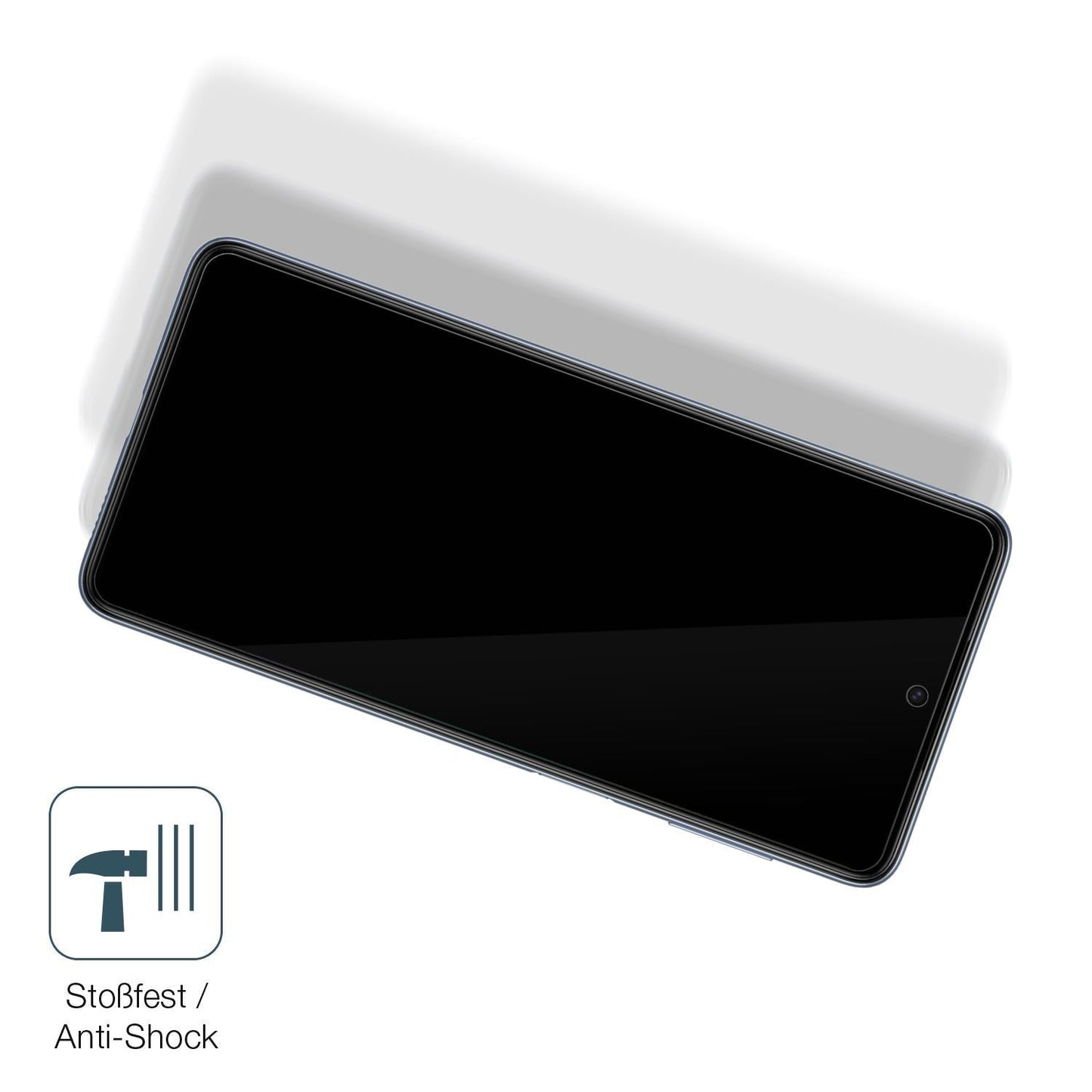 1x 9H Schutzfolie für Samsung Galaxy M53 5G Panzer (4)