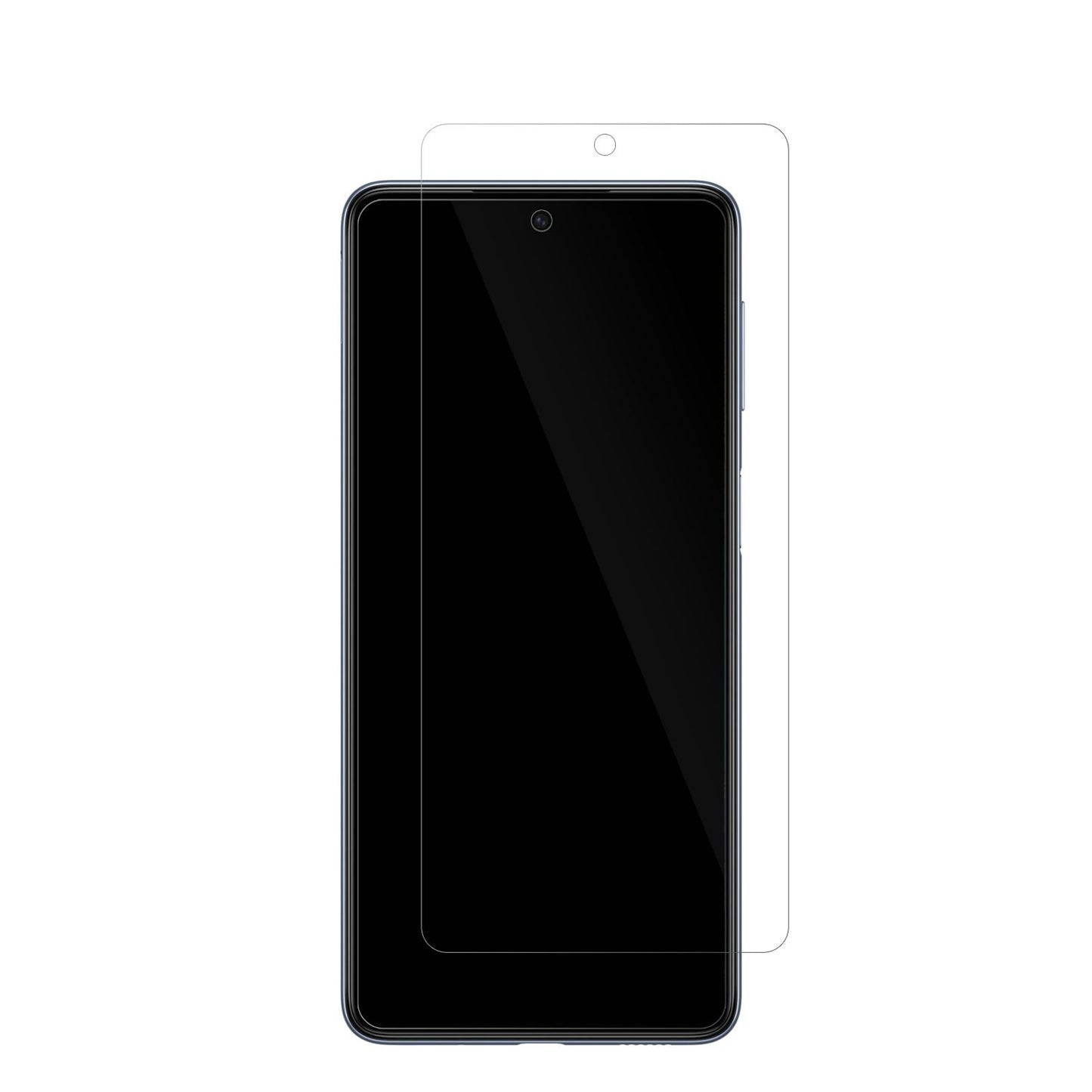 5x Schutzfolie klar für Samsung Galaxy M53 5G Disp (2)