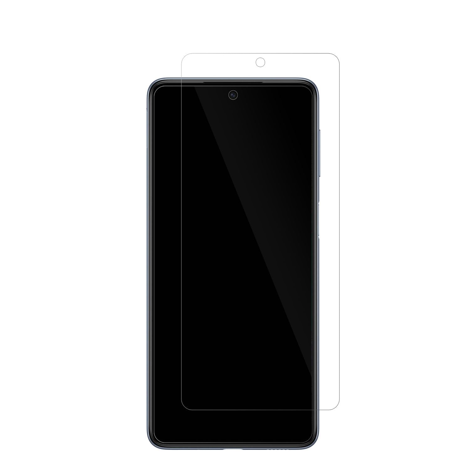 5x Schutzfolie klar für Samsung Galaxy M53 5G Disp (2)