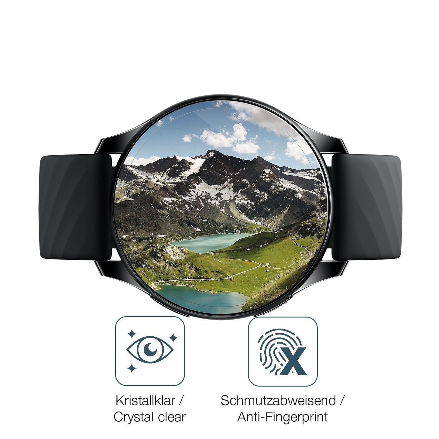 1x 9H Schutzfolie für OnePlus Nord Smartwatch Panz (5)