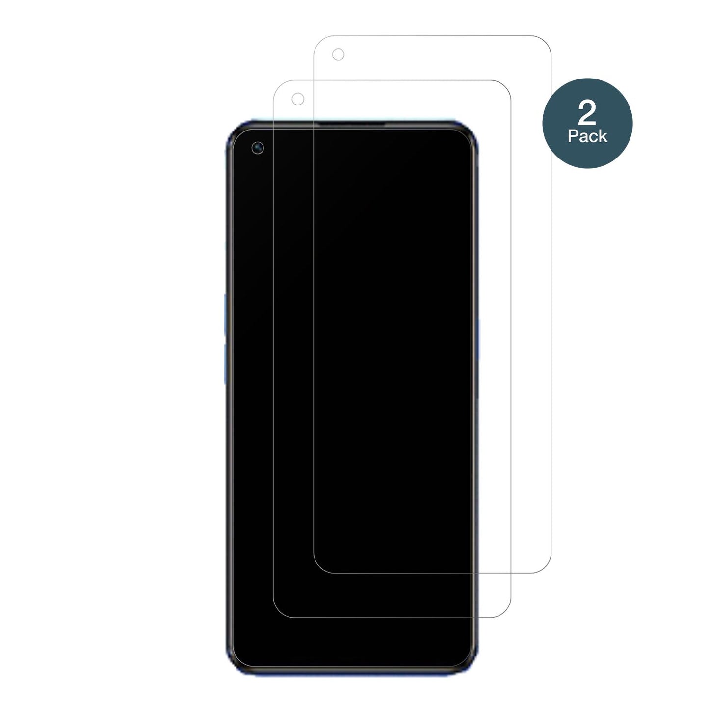 1x 9H Schutzfolie matt für Realme Narzo 50 Pro Pan (2)