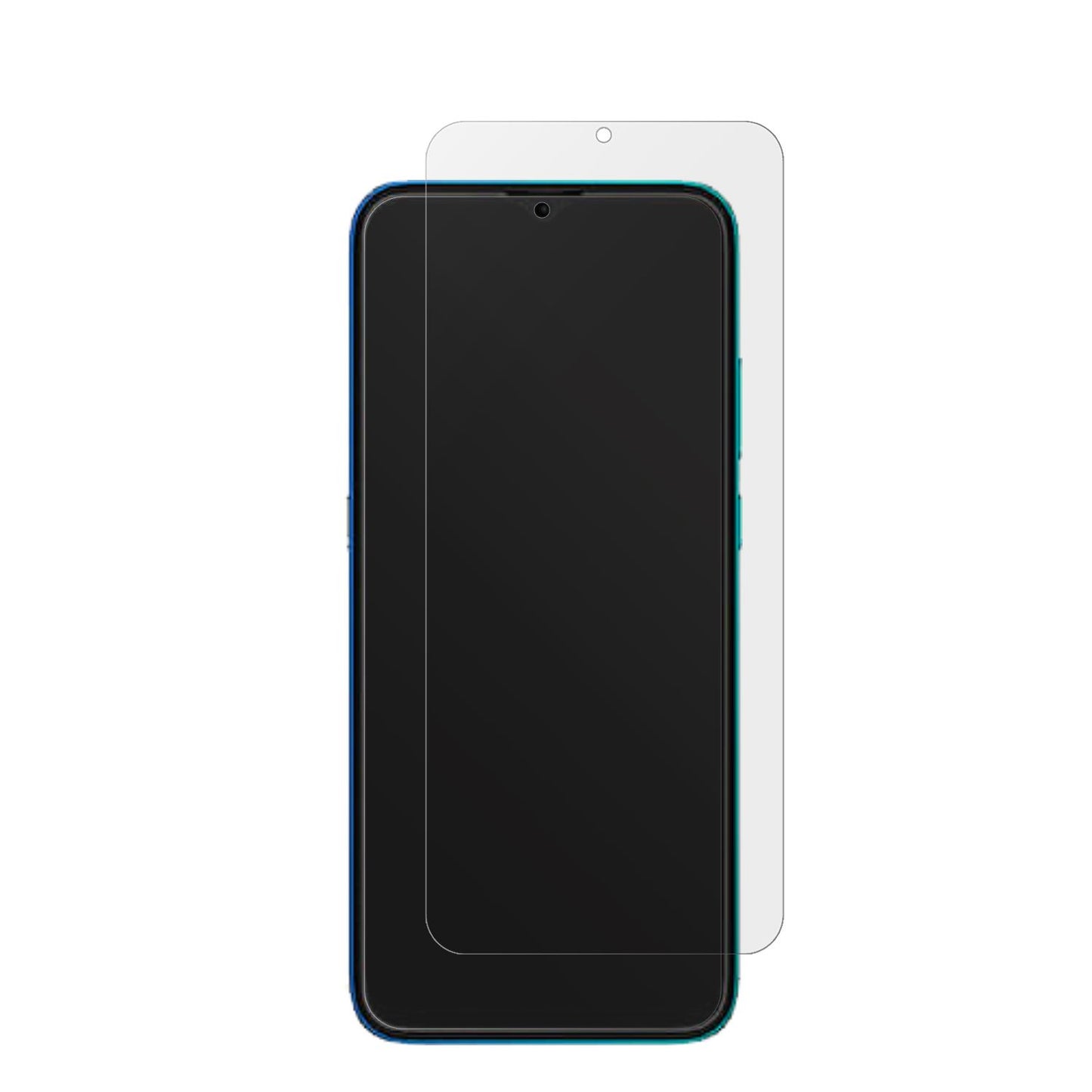 2x Schutzfolie matt für Hisense E60 Lite Display-S (2)