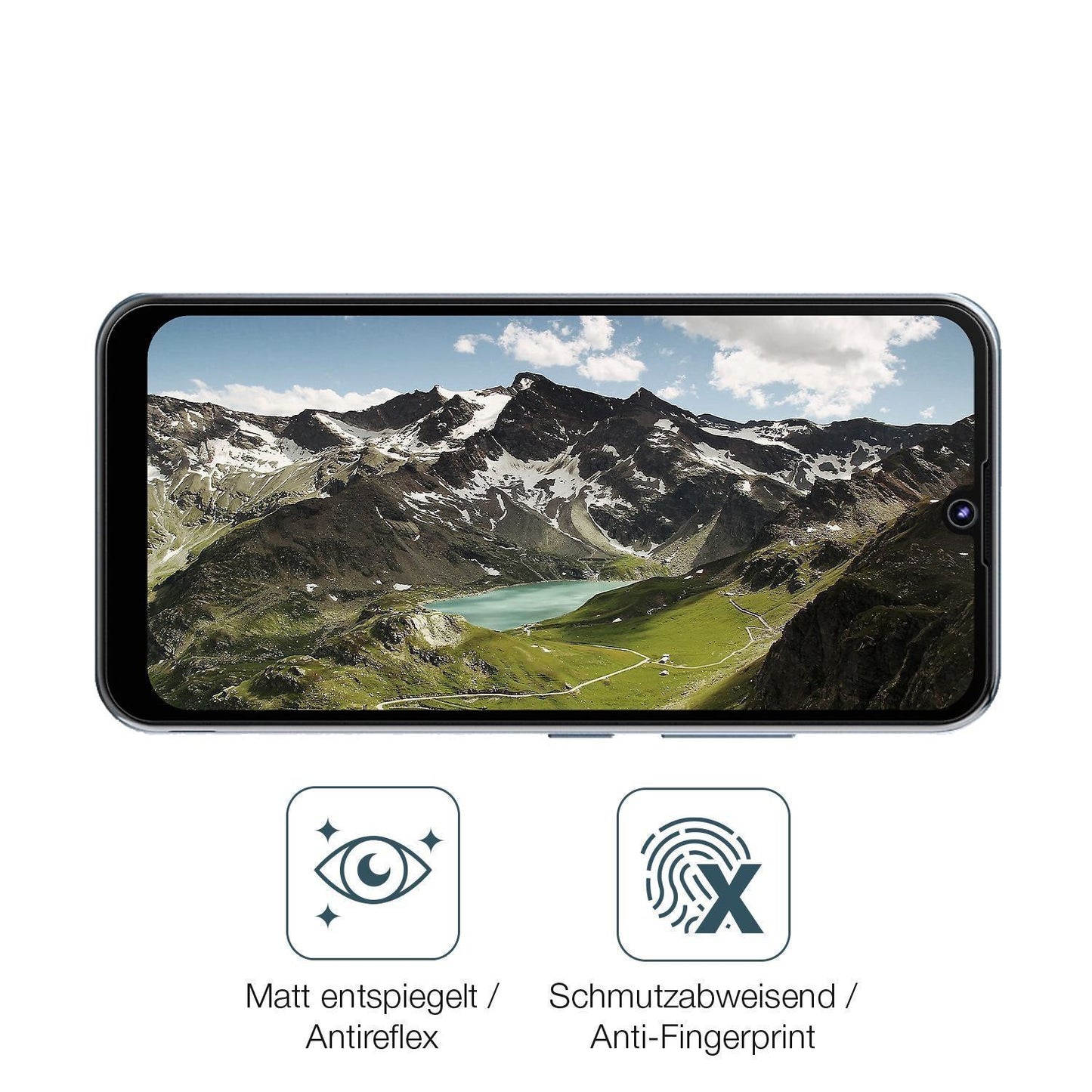2x 9H Schutzfolie matt für Tecno Pop 5S Panzerfoli (5)