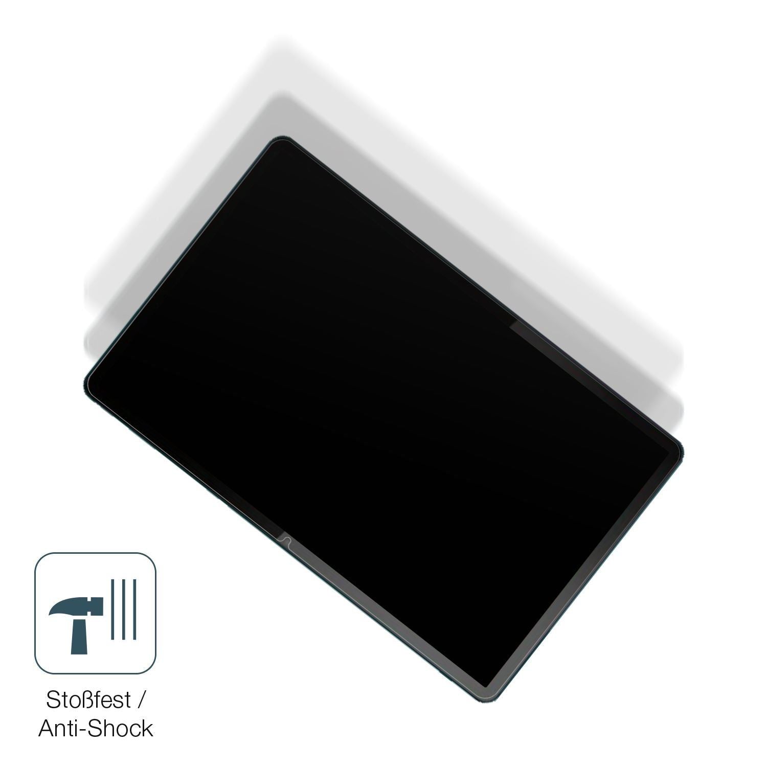 2x 9H Schutzfolie matt für Motorola Tab G70 Panzer (4)