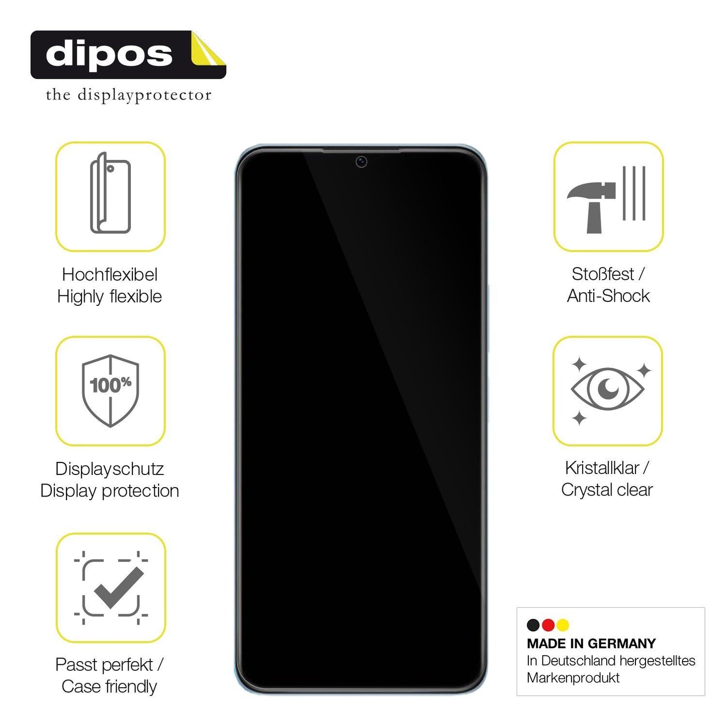2x 3D Full Cover Schutzfolie für Vivo Y72t (7)