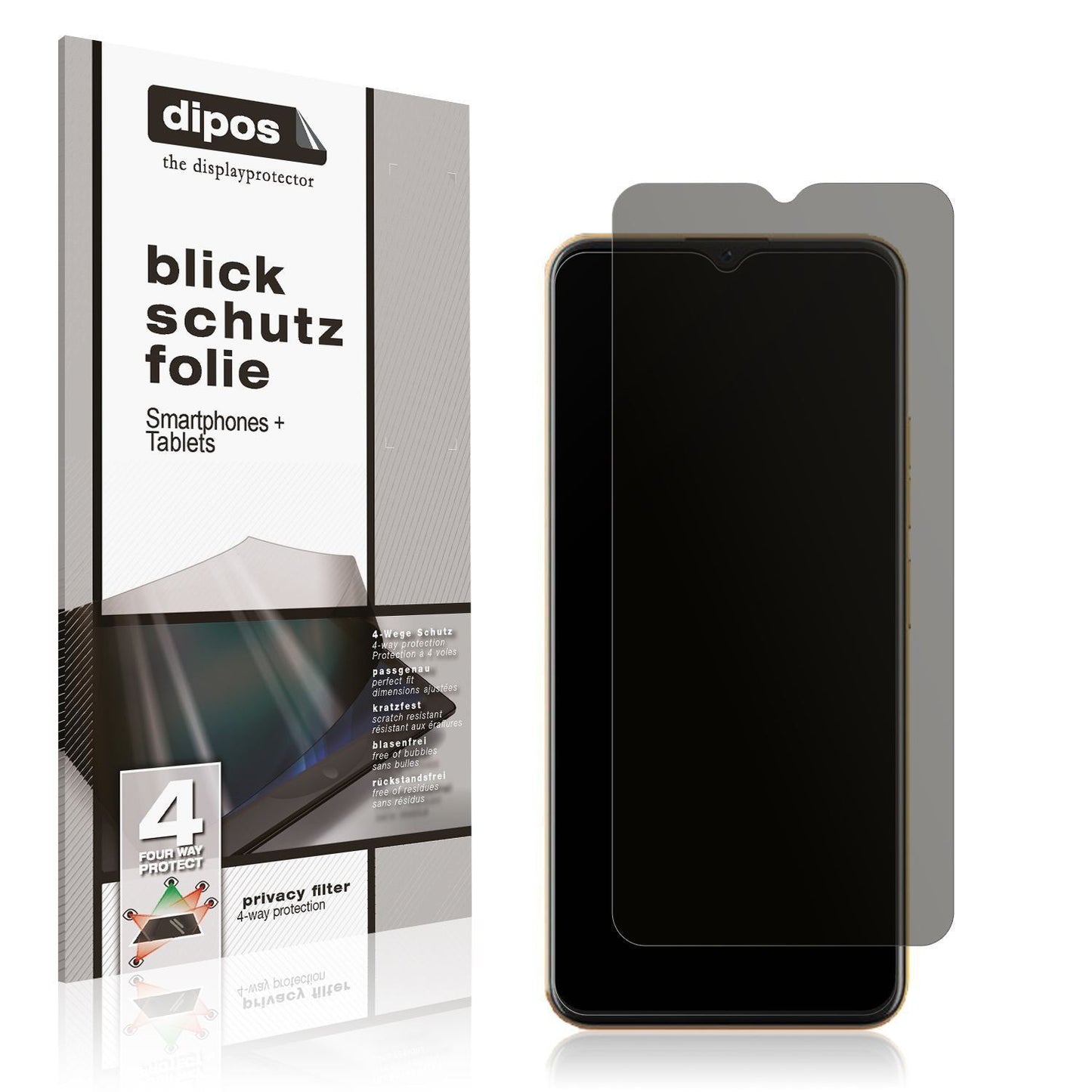 Blickschutzfolie für Coolpad Cool 20 Pro matt Schu (1)