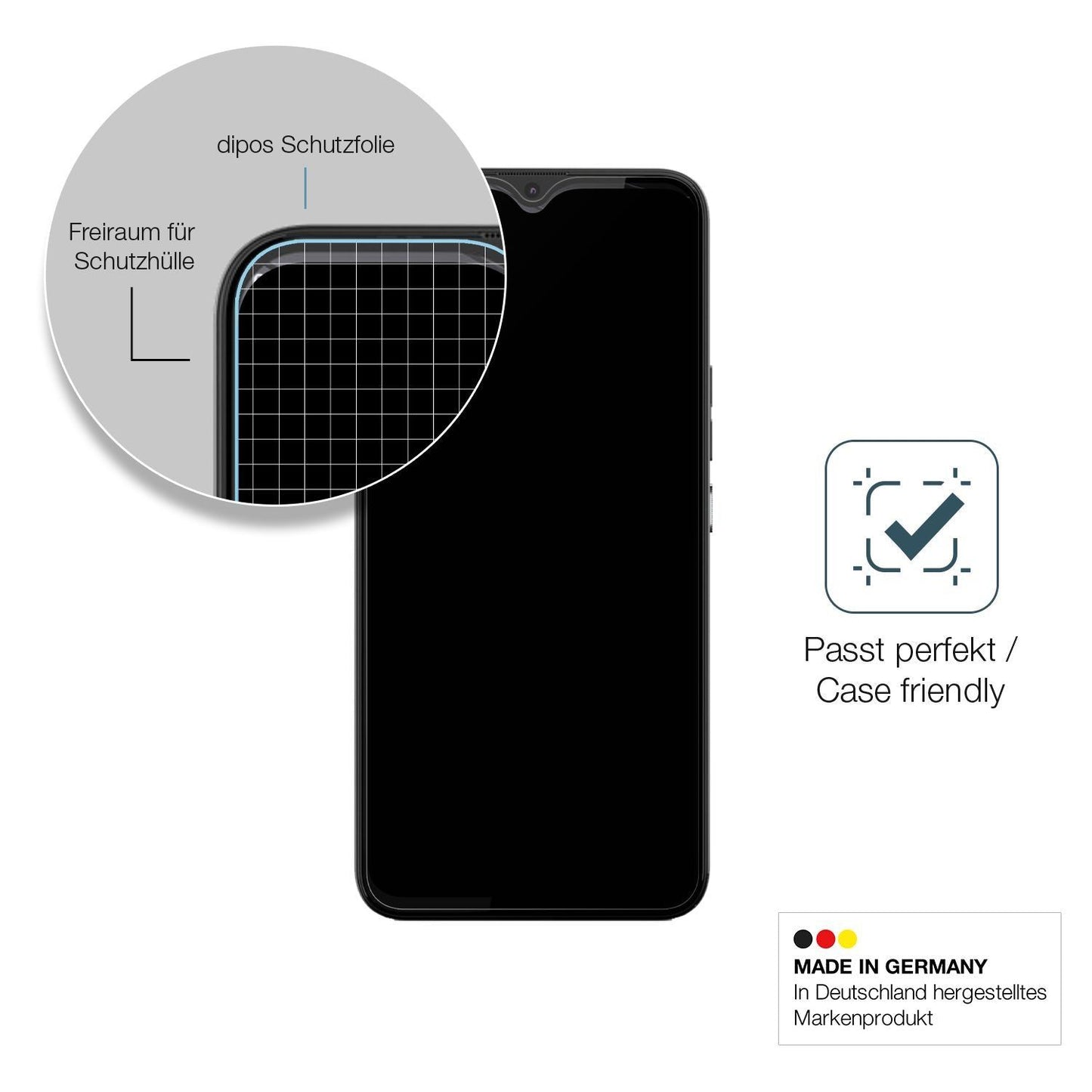 2x 9H Schutzfolie matt für Gigaset GS5 Lite Panzer (6)