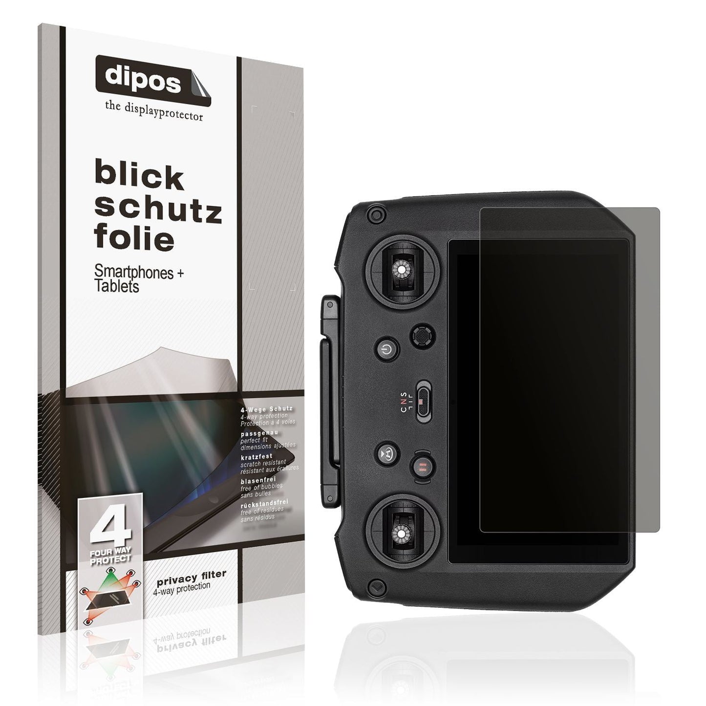 Blickschutzfolie für DJI RC Pro matt Schutzfolie P (1)