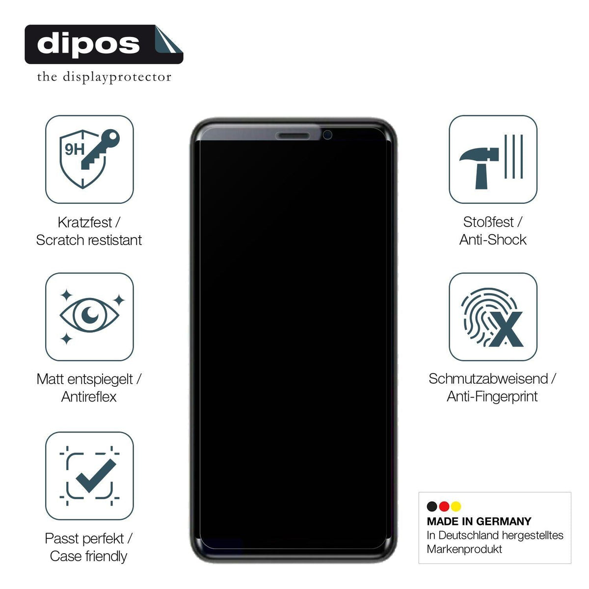 2x 9H Schutzfolie matt für Coolpad Cool Play 7C Pa (7)