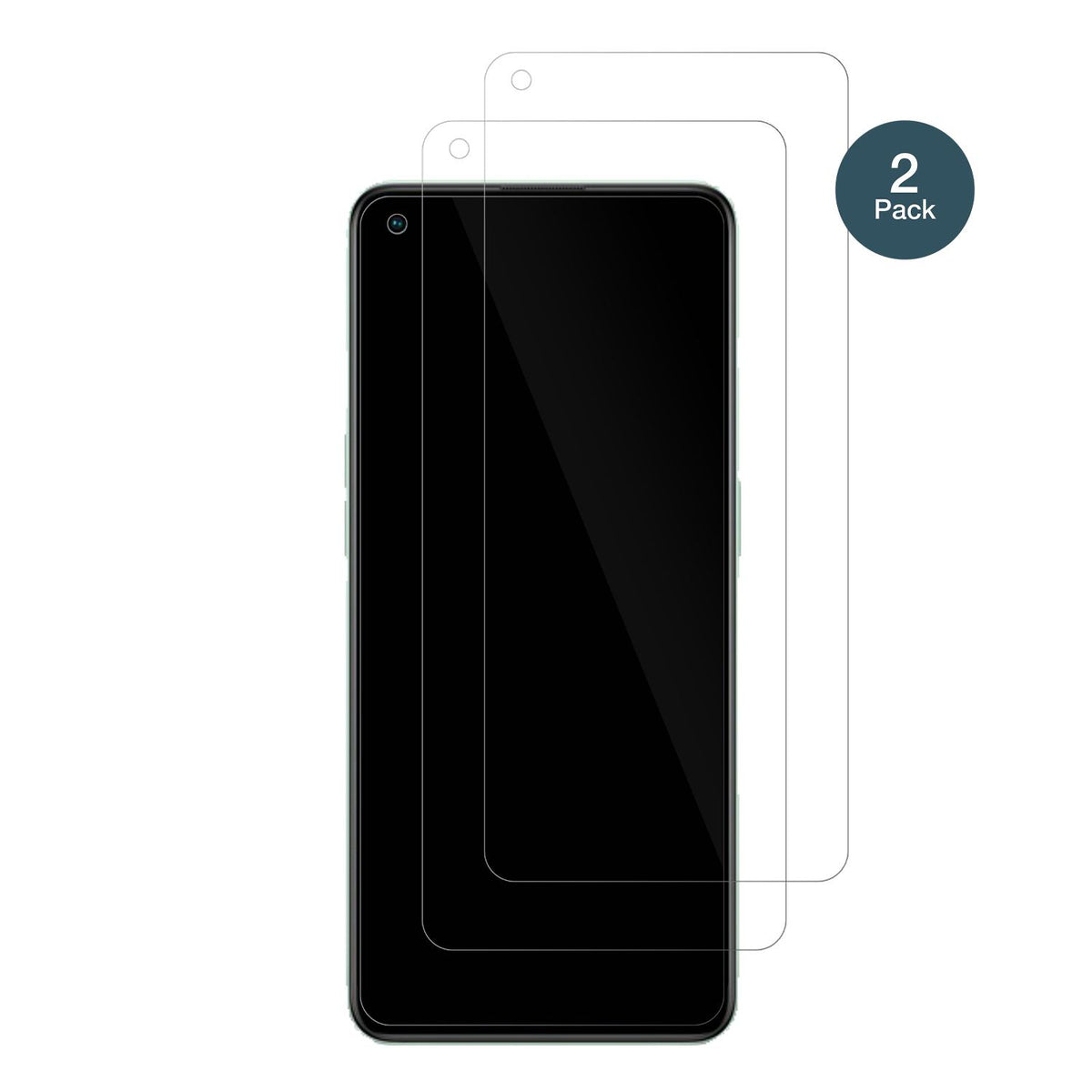 1x 9H Schutzfolie für Oppo Reno8 Lite Panzerfolie (2)