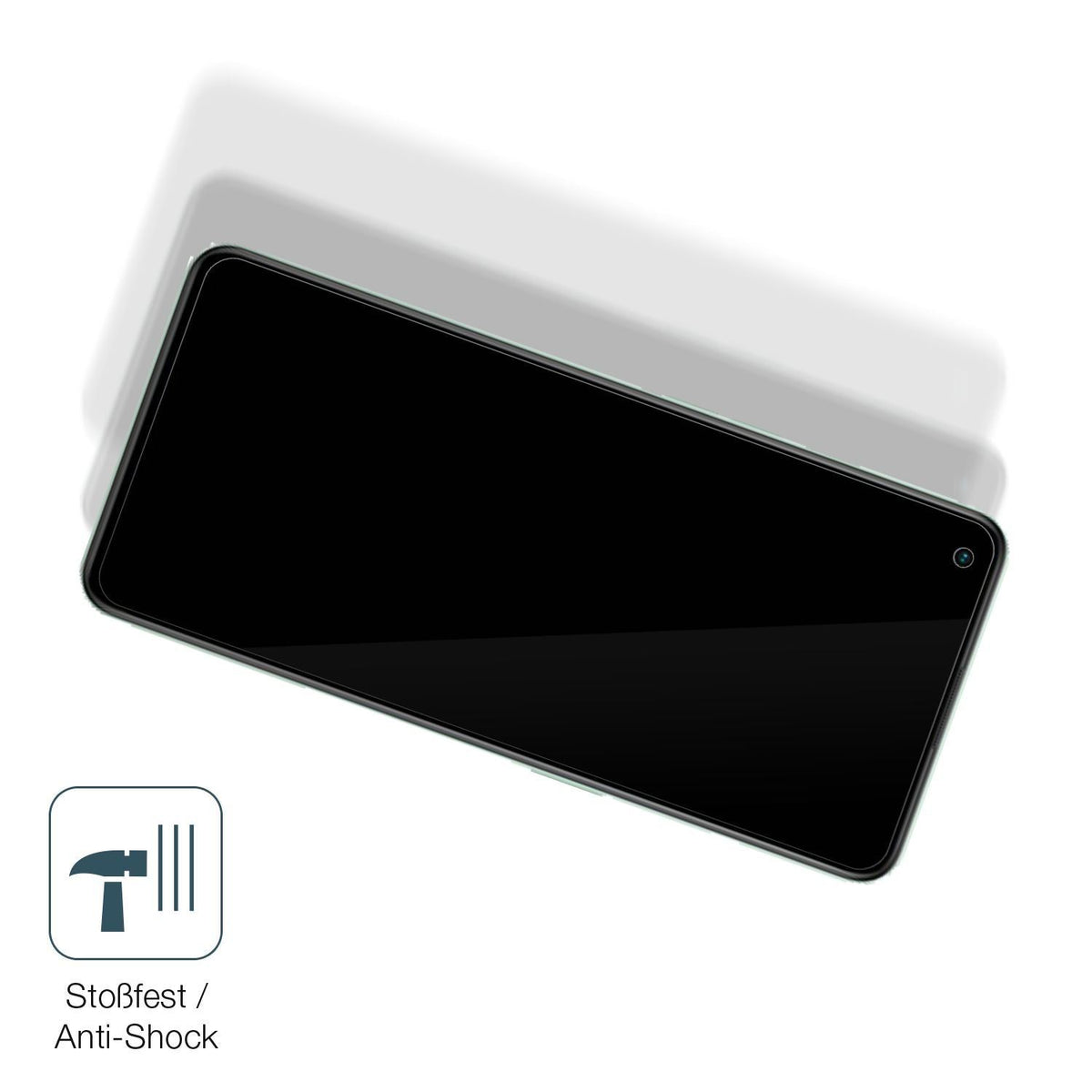 1x 9H Schutzfolie für Oppo Reno8 Lite Panzerfolie (4)