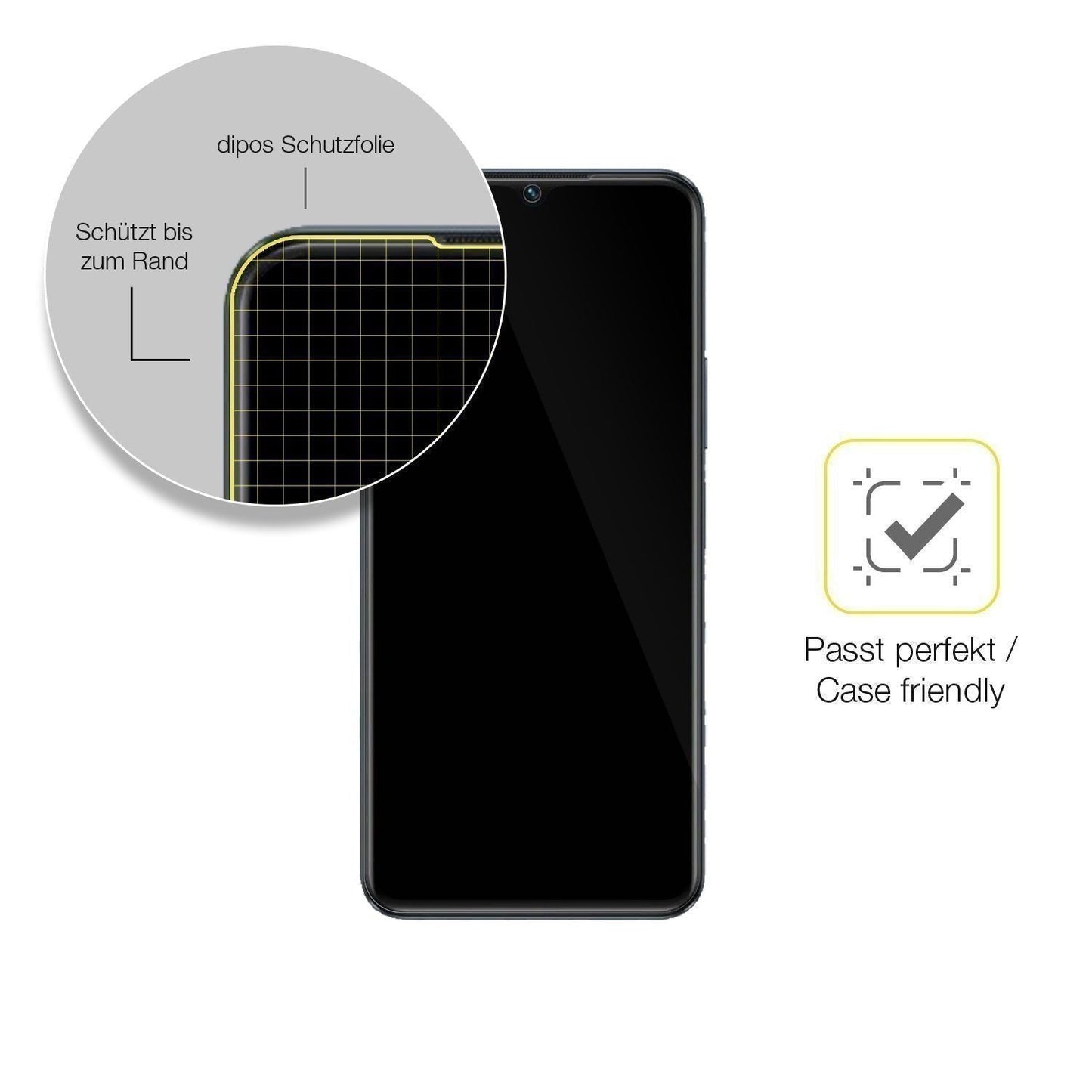 2x 3D Full Cover Schutzfolie für Vivo iQOO Z6 5G (6)