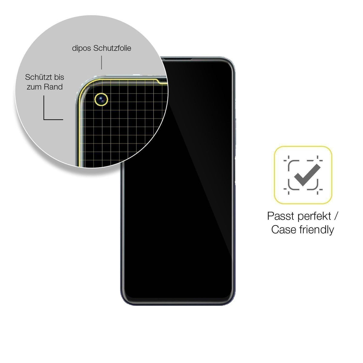 3x 3D Full Cover Schutzfolie für Vivo Y70t (6)