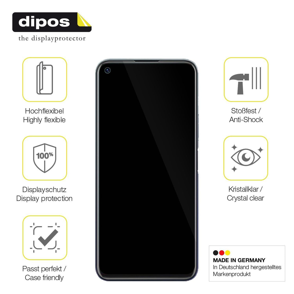 3x 3D Full Cover Schutzfolie für Vivo Y70t (7)