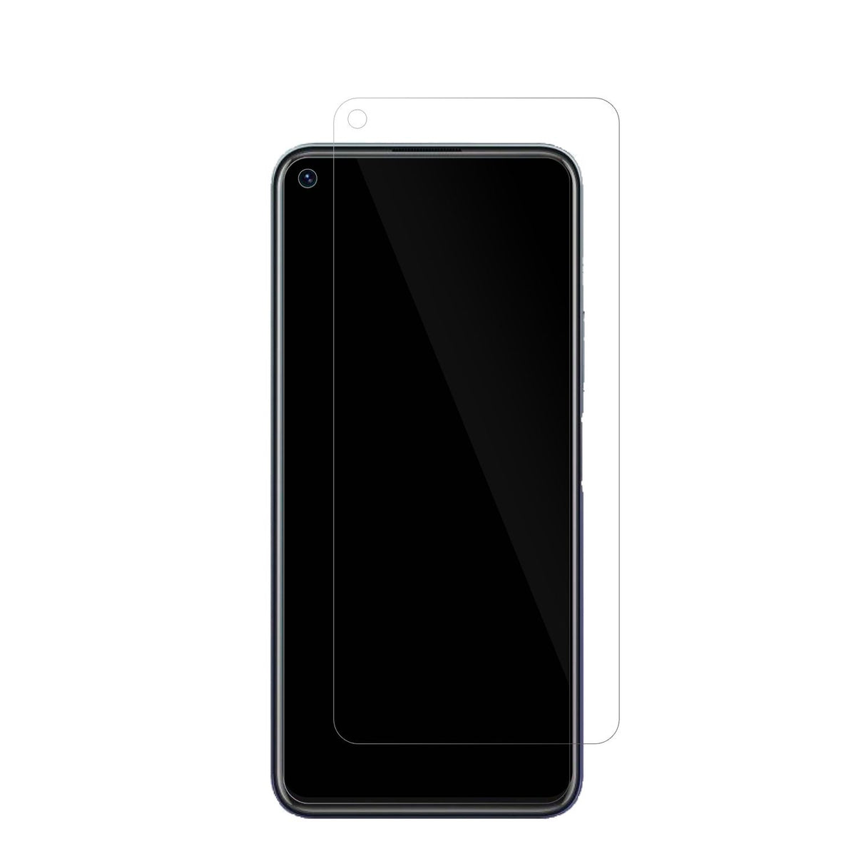 2x Schutzfolie klar für Vivo Y70t Display-Schutzfo (2)