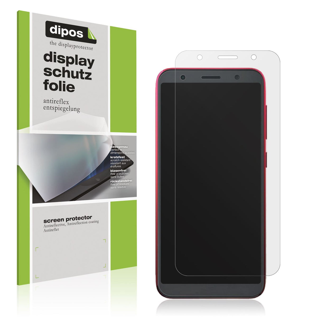 5x Schutzfolie matt für Asus ZenFone Live (L2) SD4 (1)