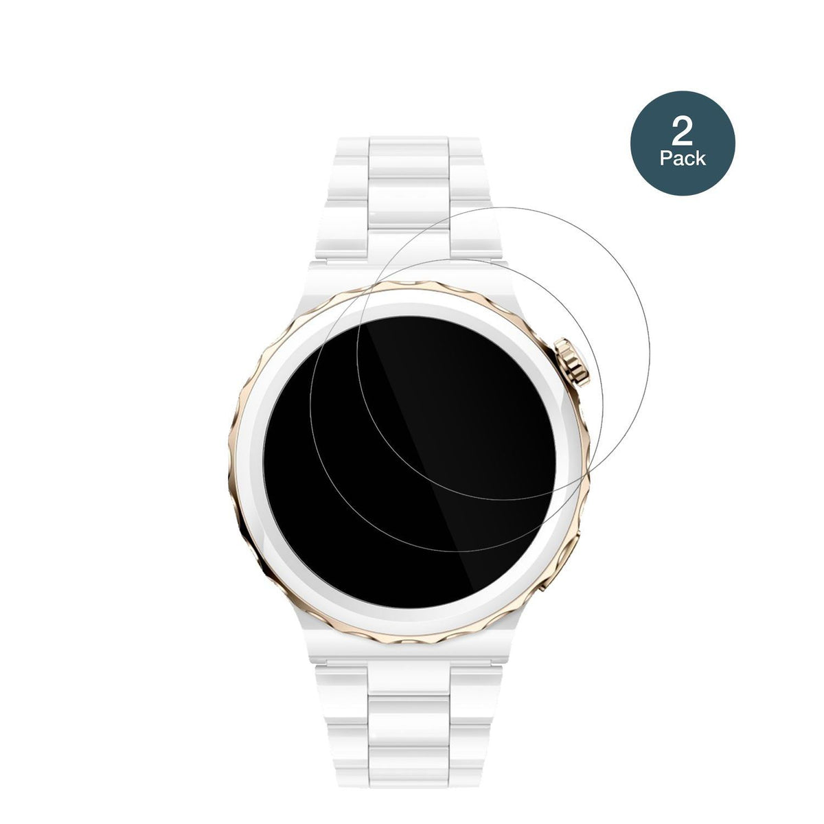 1x 9H Schutzfolie für Huawei Watch GT3 Pro Ceramic (2)