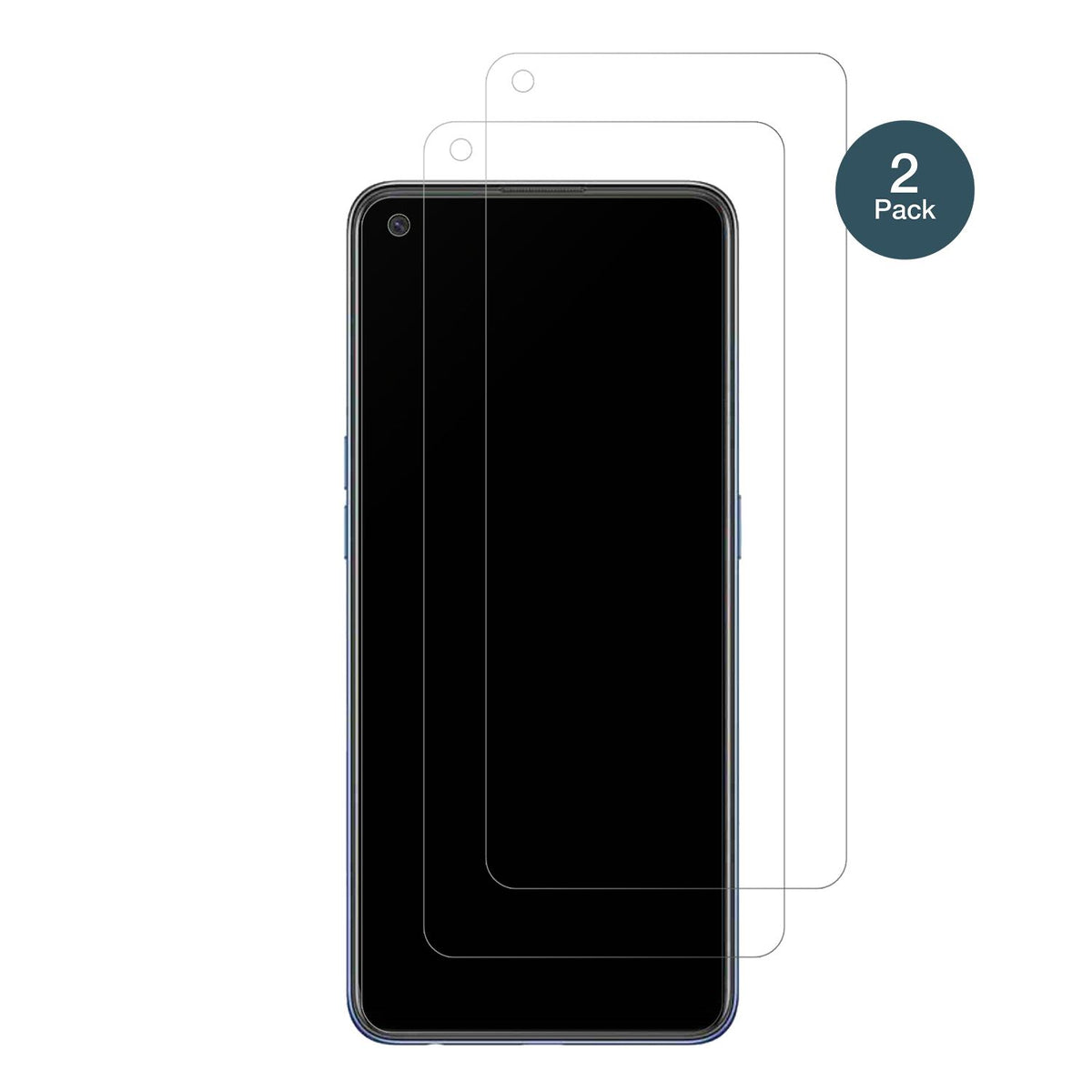 1x 9H Schutzfolie matt für Oppo F19 Panzerfolie (2)