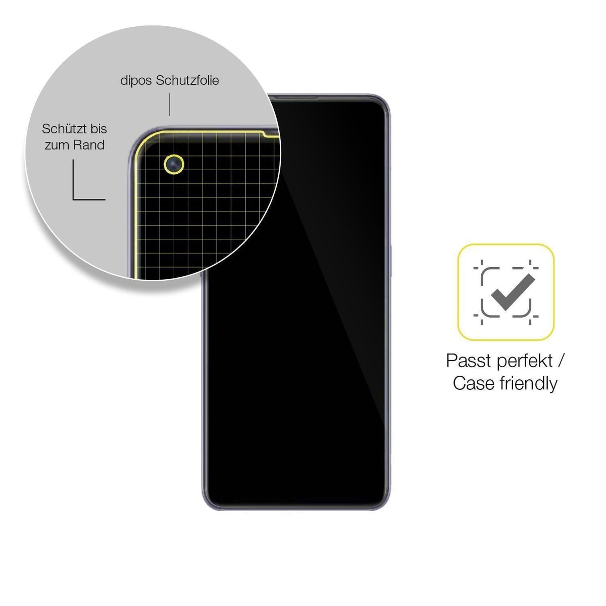 2x 3D Full Cover Schutzfolie für Oppo Reno6 Lite (6)