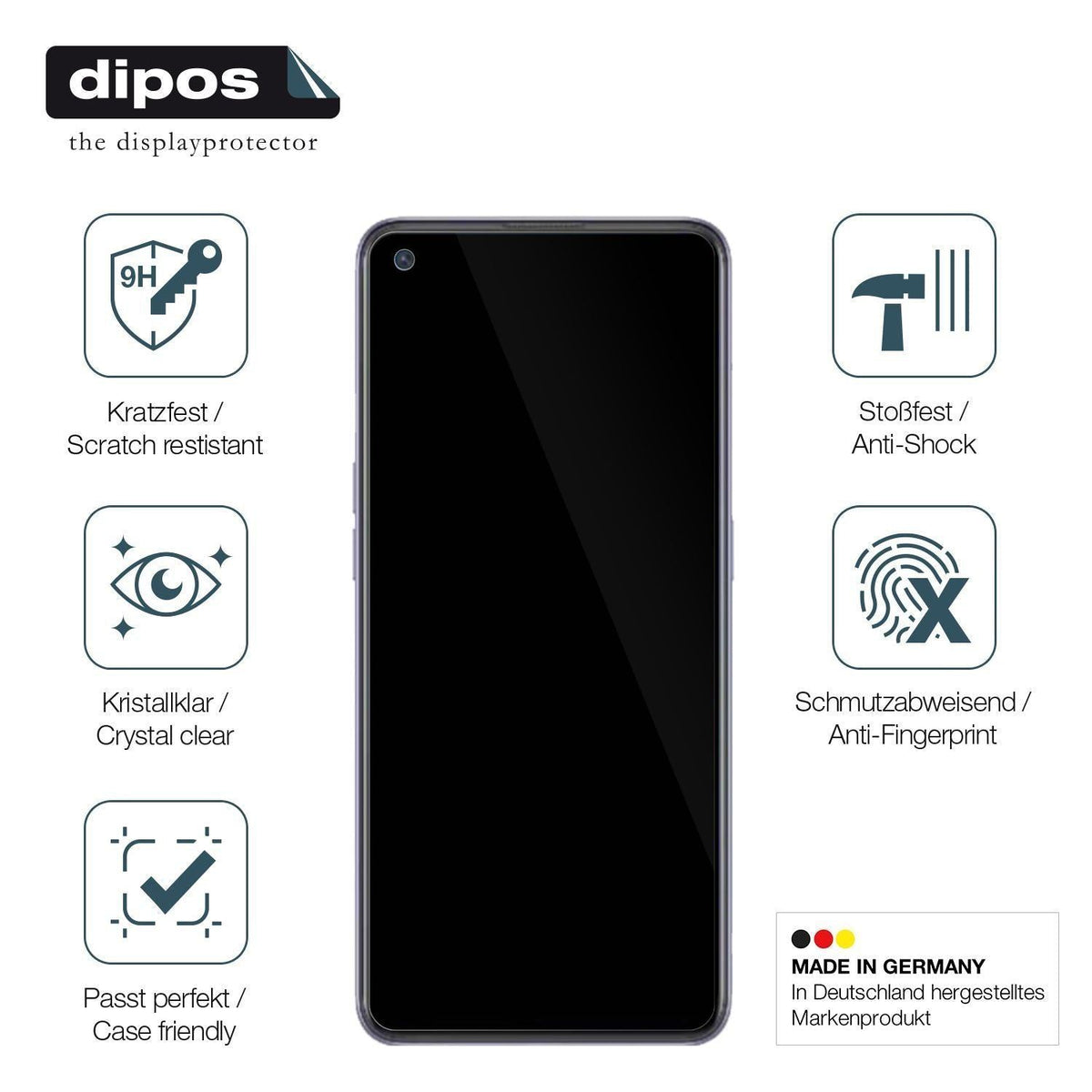 2x 9H Schutzfolie für Oppo Reno6 Lite Panzerfolie (7)