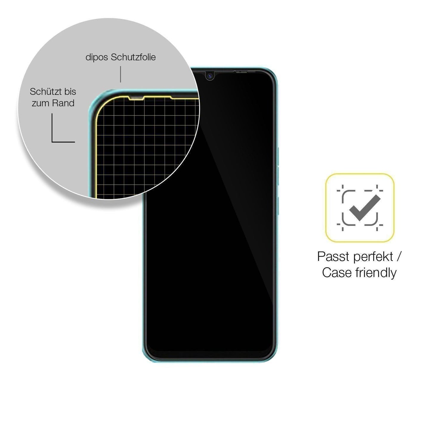 2x 3D Full Cover Schutzfolie für TECNO Spark 8C (6)