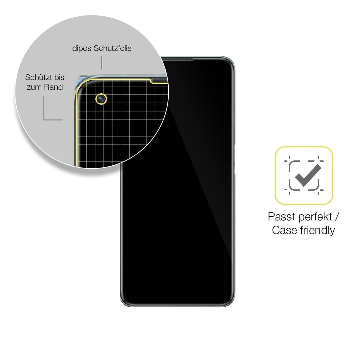 2x 3D Full Cover Schutzfolie für Oppo K10 5G (6)