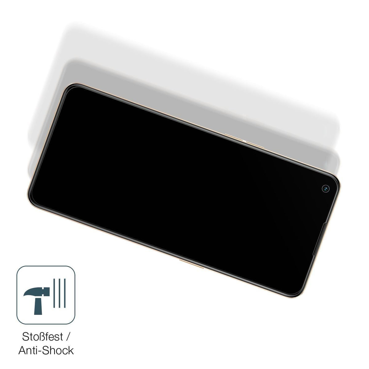 2x 9H Schutzfolie matt für Oppo F21 Pro Panzerfoli (4)