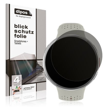 Blickschutzfolie für Polar Pacer Pro matt Schutzfo (1)