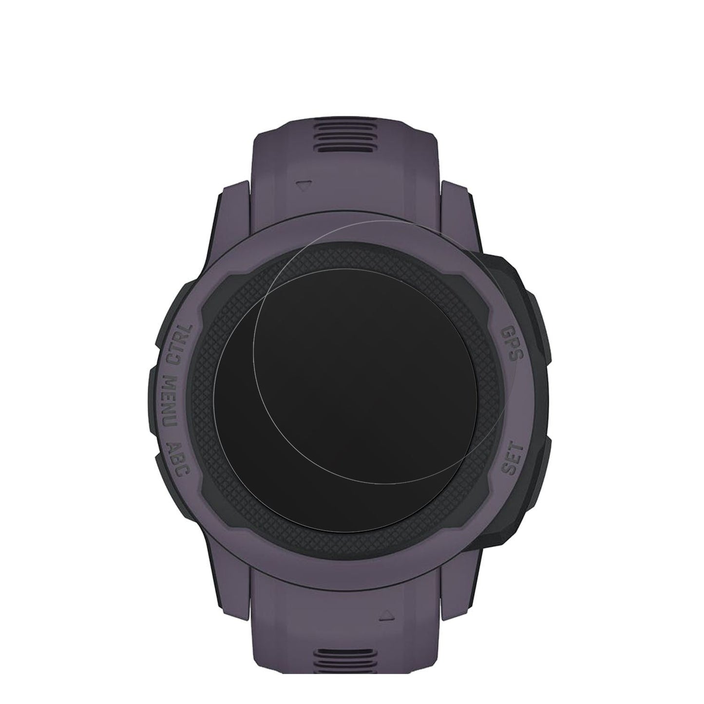 6x Schutzfolie matt für Garmin Instinct 2S (45mm)  (2)