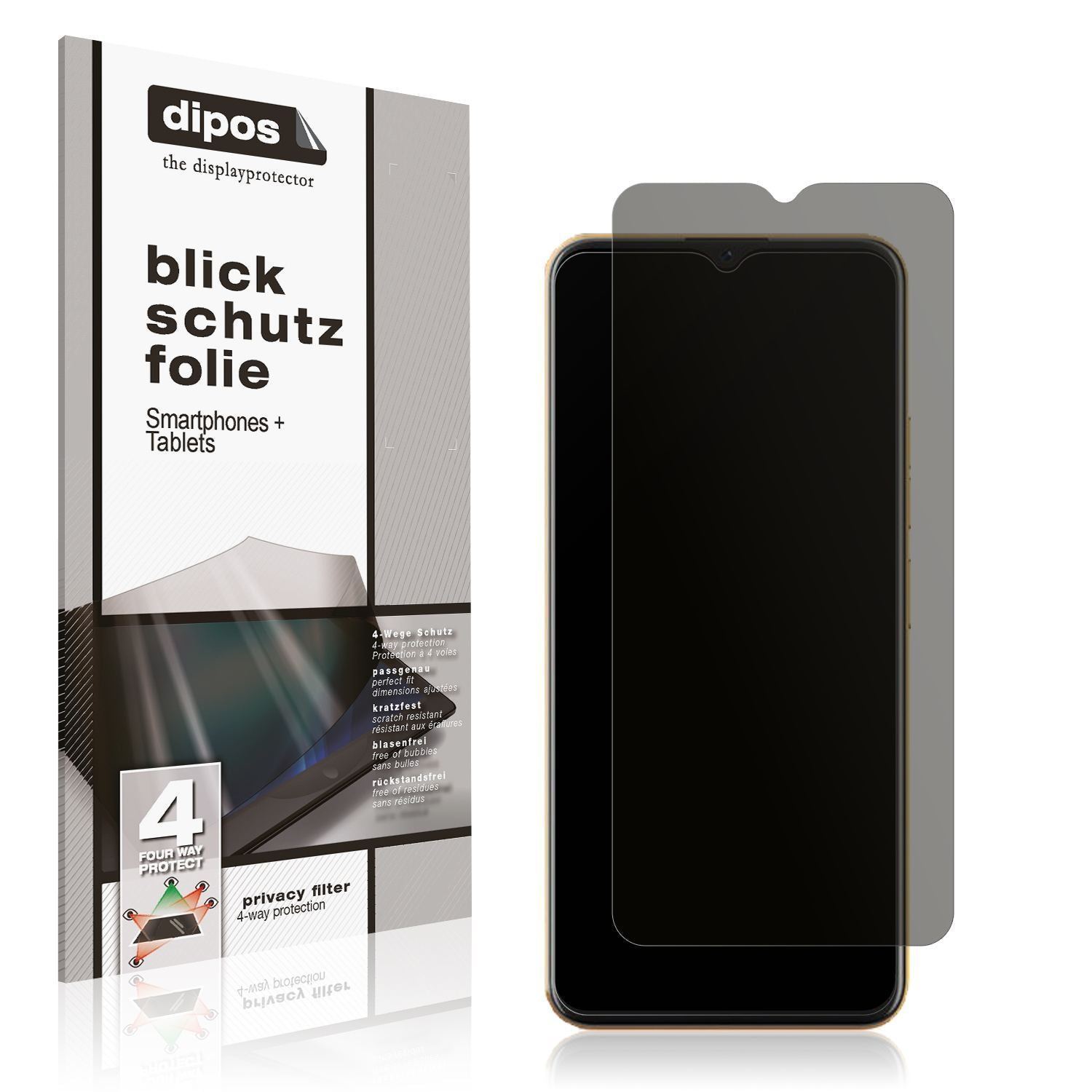 Blickschutzfolie für Coolpad Cool 20 Pro matt Schu (1)