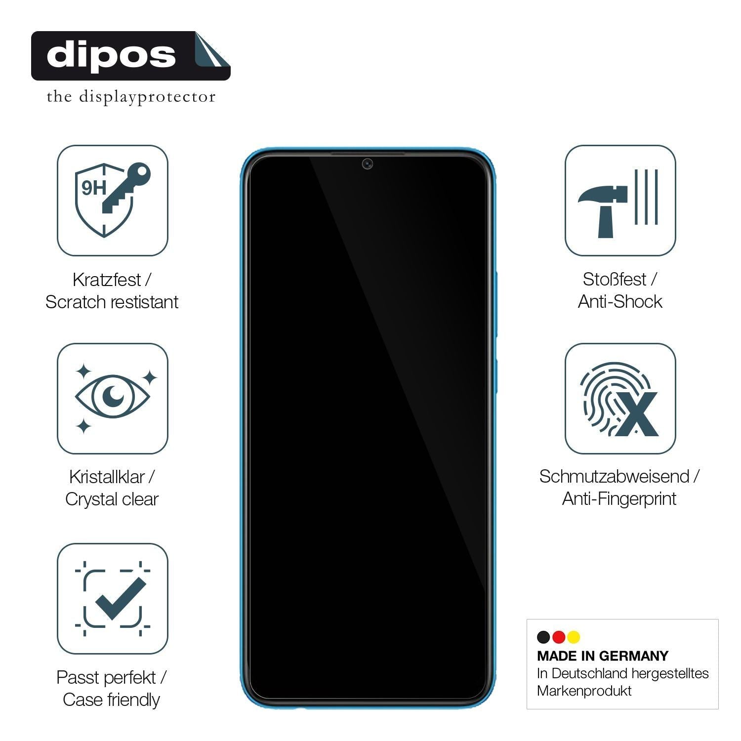 2x 9H Schutzfolie für Oppo A16e Panzerfolie (7)