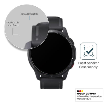 1x 9H Schutzfolie matt für Xiaomi Watch S1 Active  (6)