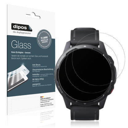 2x 9H Schutzfolie matt für Xiaomi Watch S1 Active  (1)