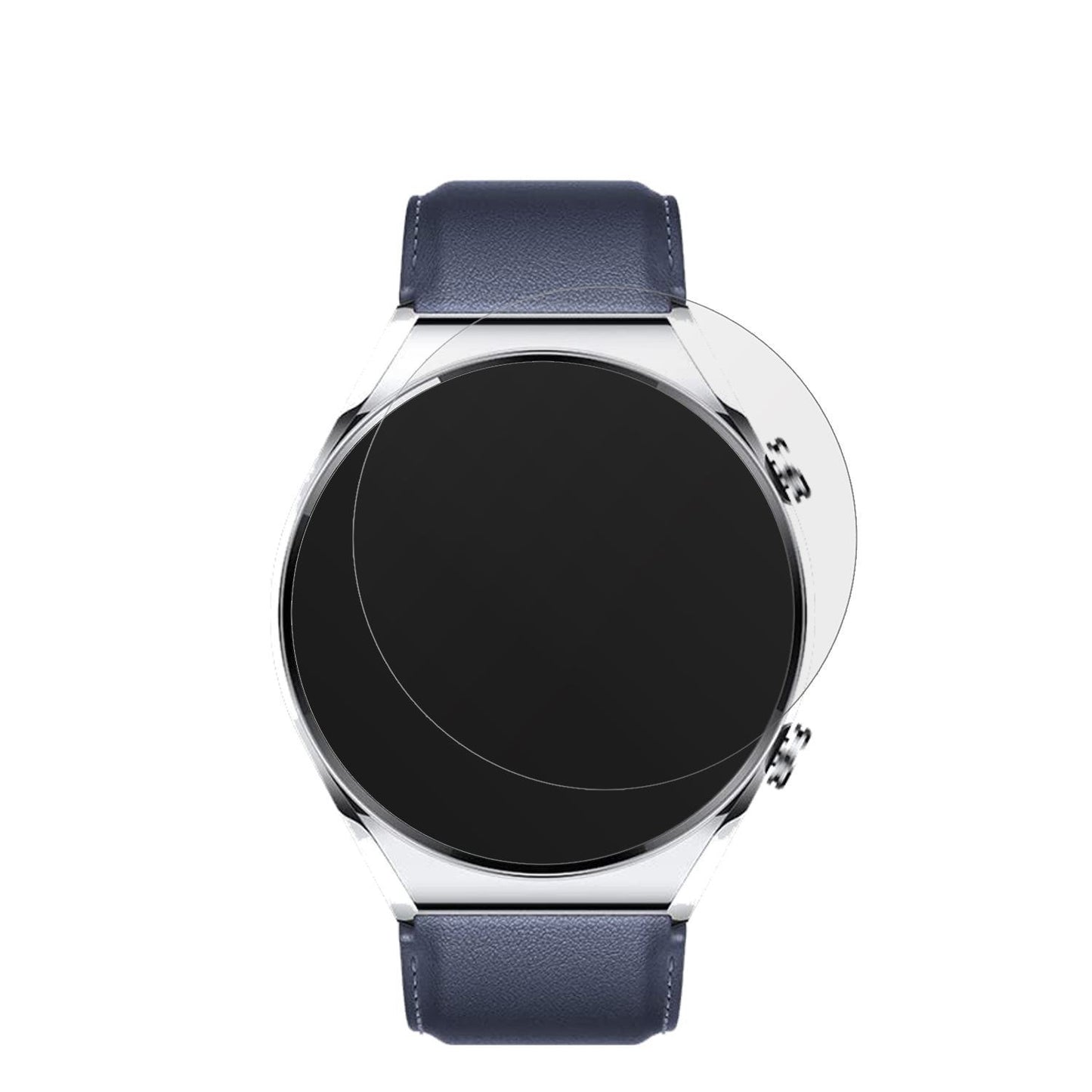6x Schutzfolie matt für Xiaomi Watch S1 Display-Sc (2)