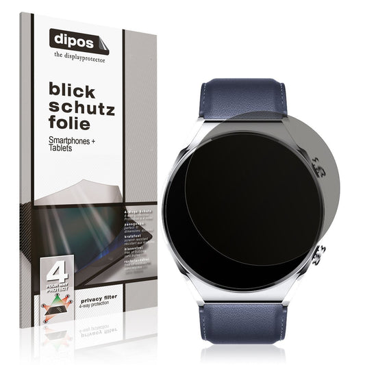 Blickschutzfolie für Xiaomi Watch S1 matt Schutzfo (1)