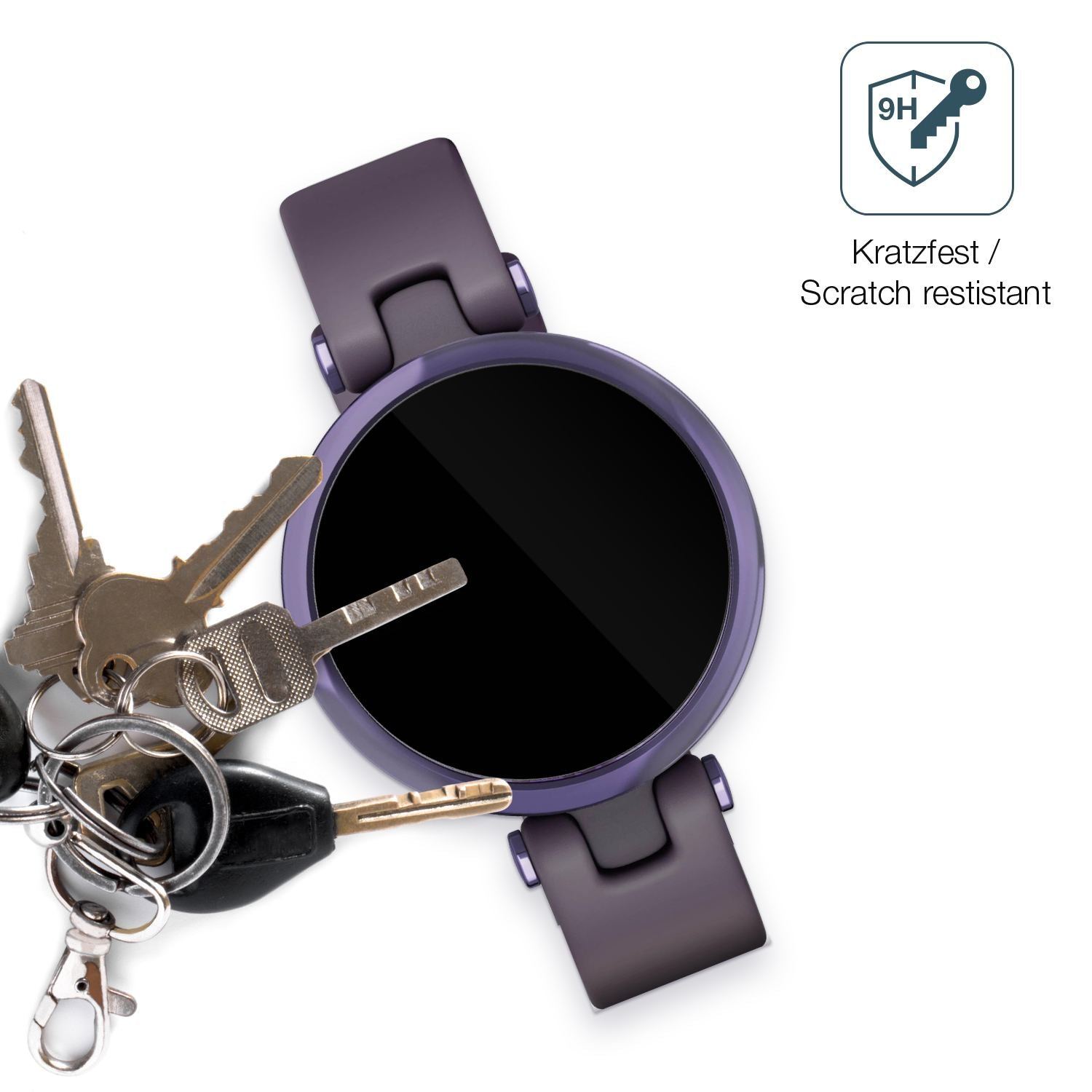 2x 9H Schutzfolie für Garmin Lily Sport Smartwatch (3)