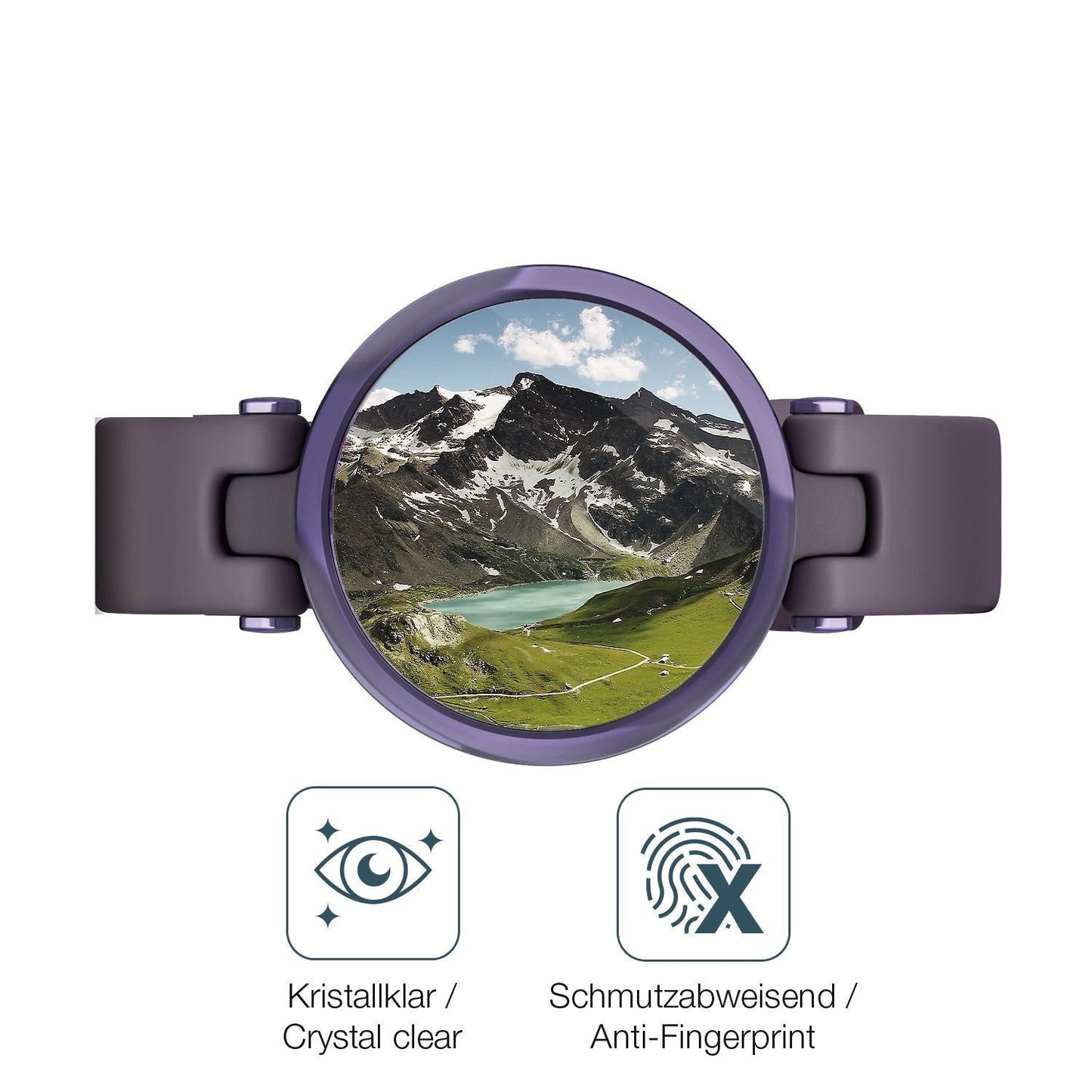 2x 9H Schutzfolie für Garmin Lily Sport Smartwatch (5)