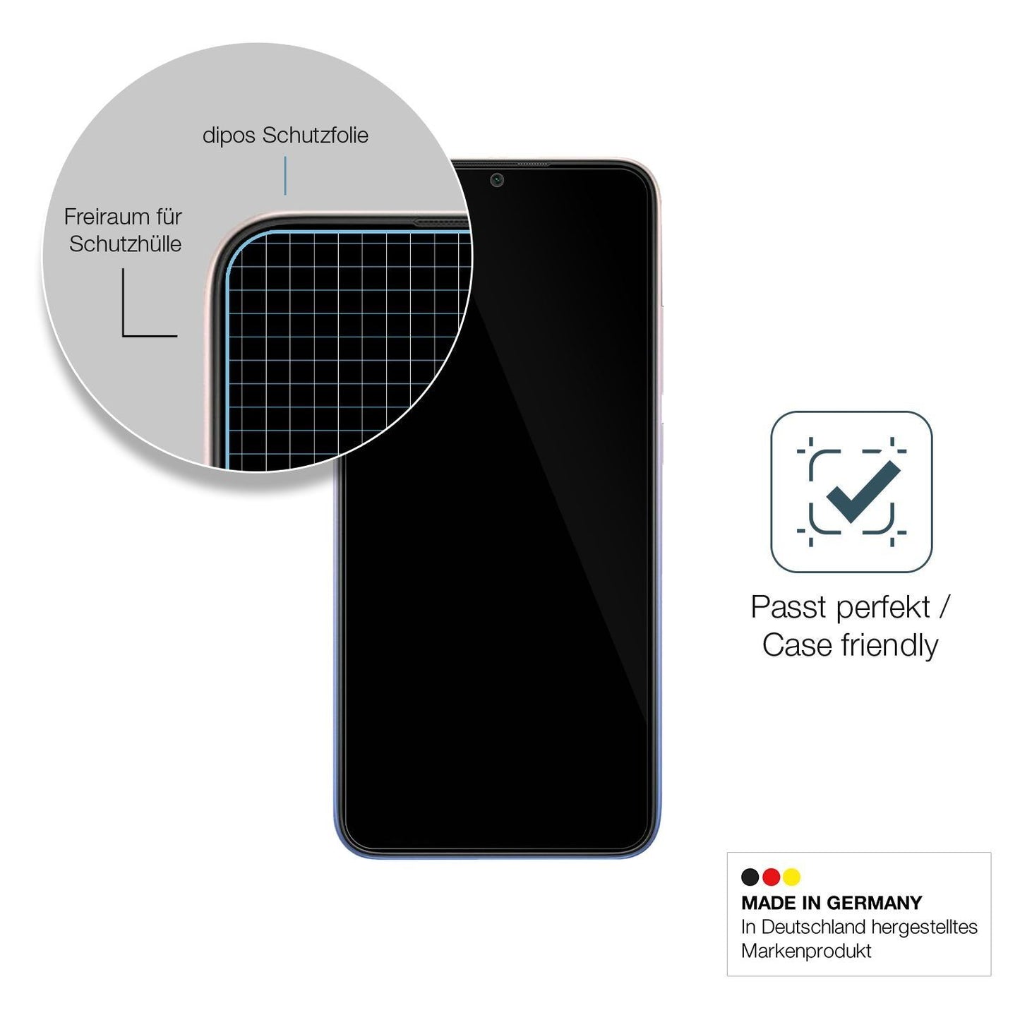 1x 9H Schutzfolie für Xiaomi Redmi 9 Activ Panzerf (6)