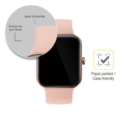 2x 3D Full Cover Schutzfolie für AooDen Smartwatch (6)