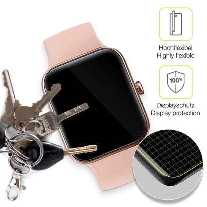 3x 3D Full Cover Schutzfolie für AooDen Smartwatch (3)