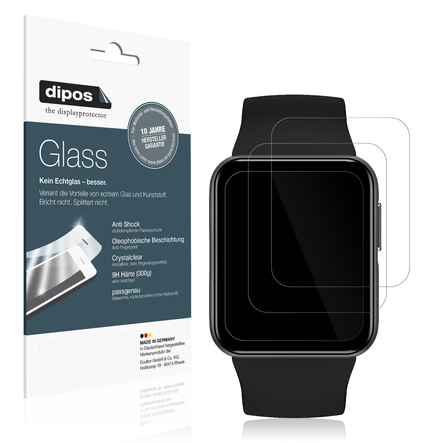 1x 9H Schutzfolie für GRV Smartwatch Panzerfolie (1)