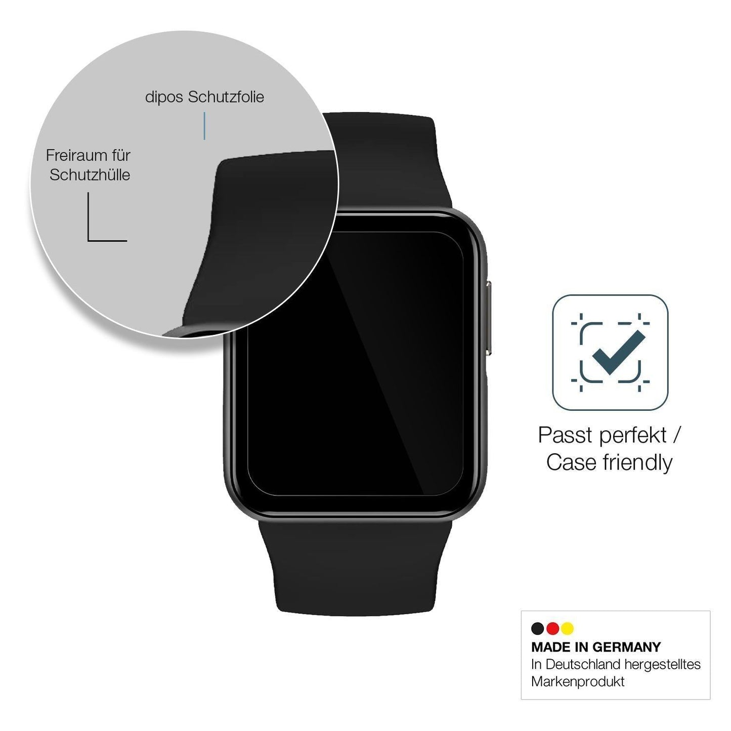 1x 9H Schutzfolie für GRV Smartwatch Panzerfolie (6)