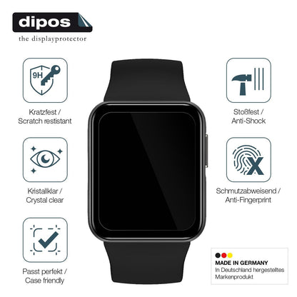2x 9H Schutzfolie für GRV Smartwatch Panzerfolie (7)