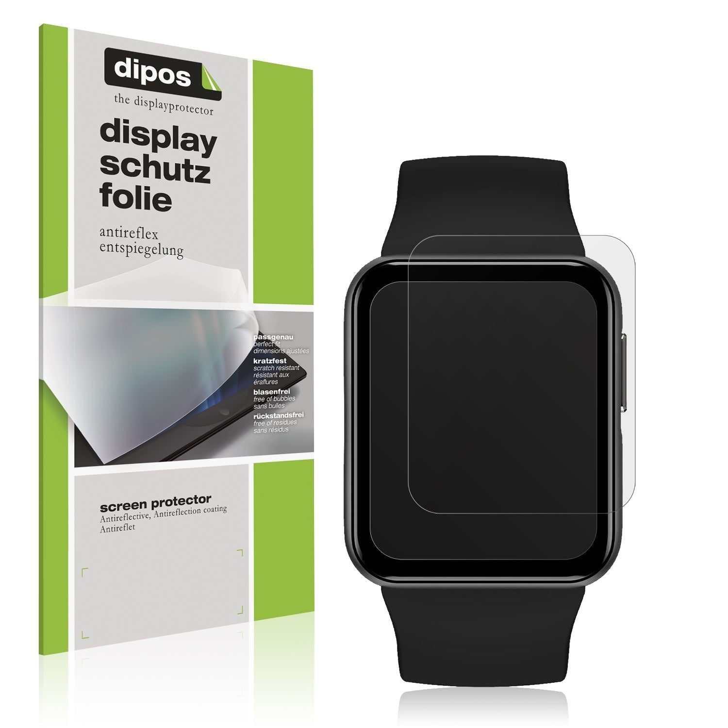 6x Schutzfolie matt für GRV Smartwatch Display-Sch (1)