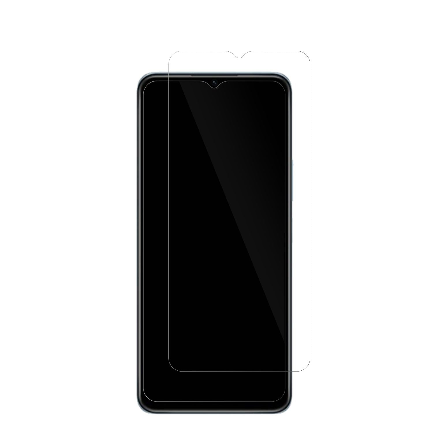 6x Schutzfolie klar für Vivo Y55s 5G Display-Schut (2)