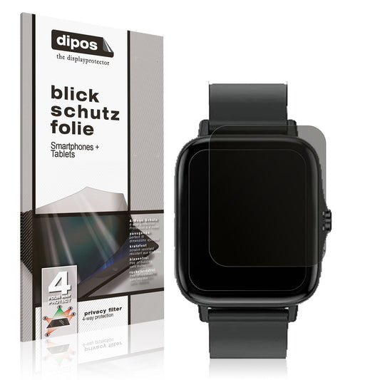 Blickschutzfolie für Kaseemi 1,7 Zoll Smartwatch m (1)