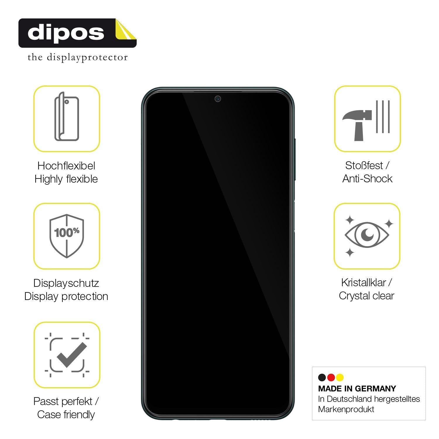 2x 3D Full Cover Schutzfolie für Samsung Galaxy M2 (7)