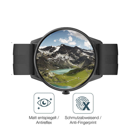 2x 9H Schutzfolie matt für Lytimes 1,3 Zoll Smartw (5)