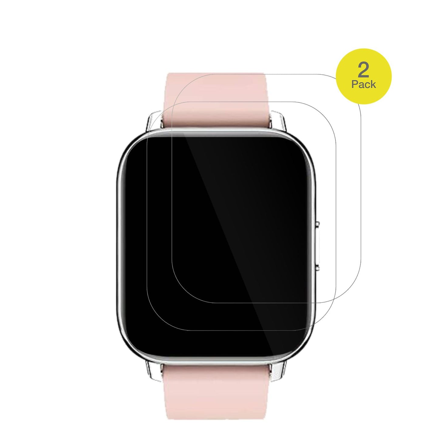 2x 3D Full Cover Schutzfolie für Togala Smartwatch (2)