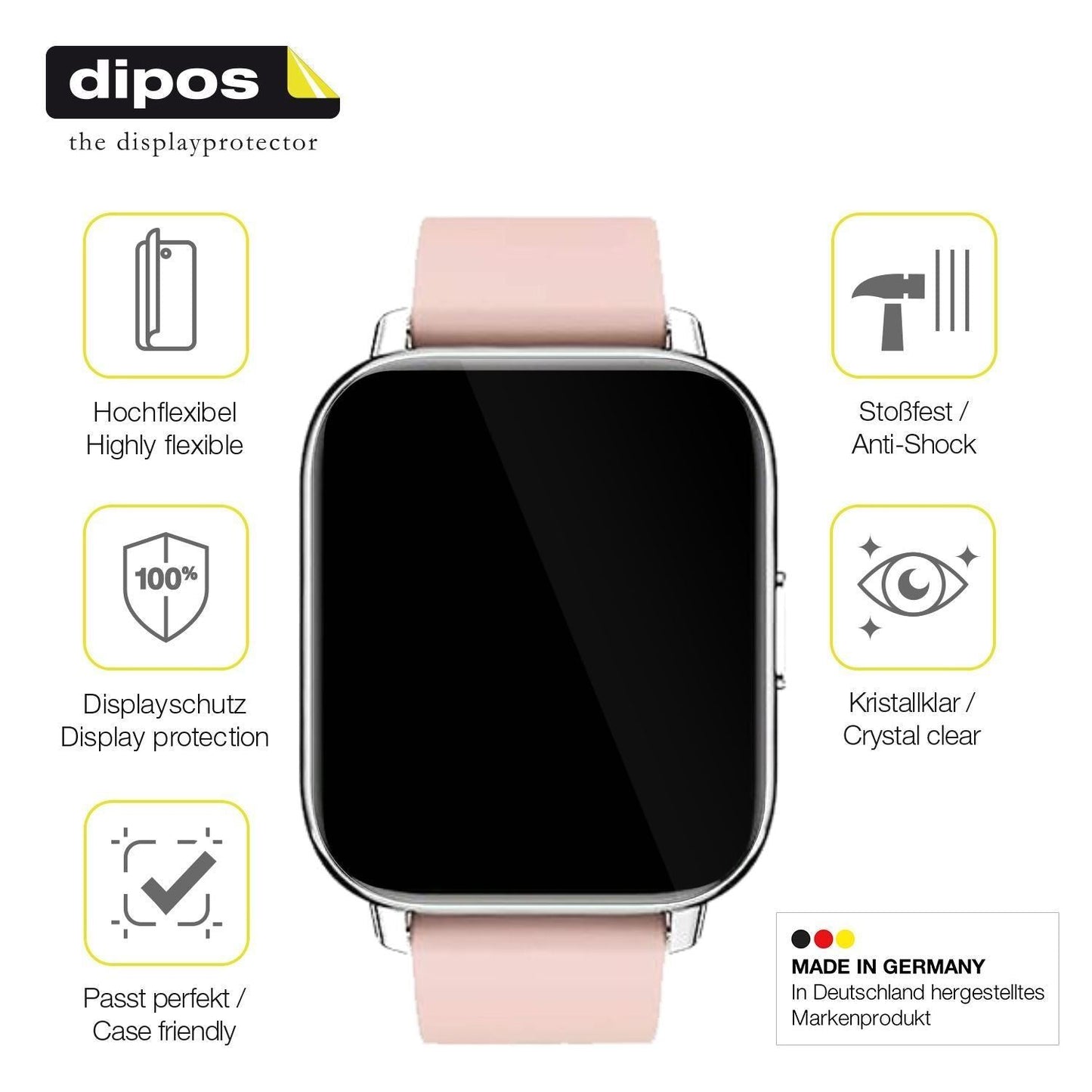3x 3D Full Cover Schutzfolie für Togala Smartwatch (7)